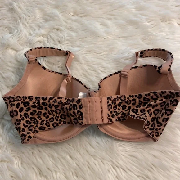 Adrianne Vittadini Bra size 38D excellent condition cheetah design - Picture 4 of 12